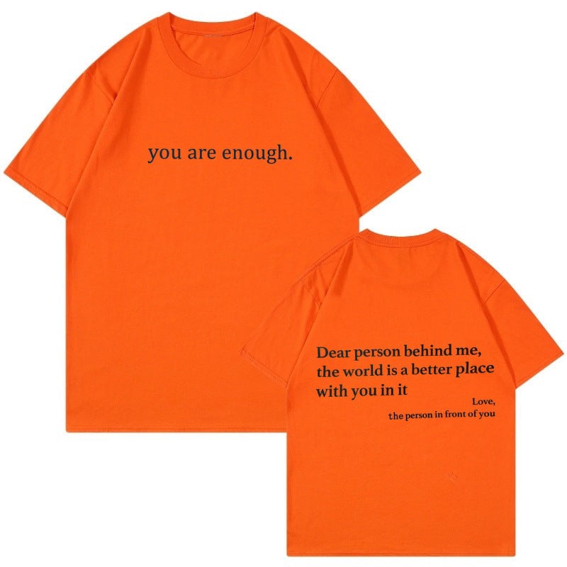 'Dear Person Behind Me' Unisex T-skjorte