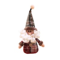 Christmas snowflake plaid doll