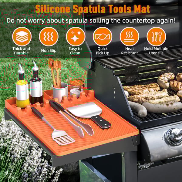 Silicone BBQ Tool Mat