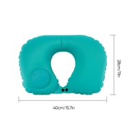 U-förmiges Kissen aus Milchseide