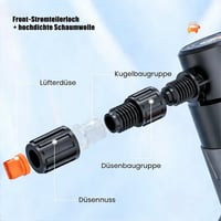 2L Elektrischer Schaumsprüher