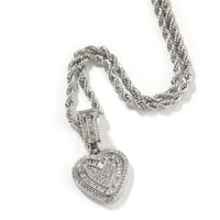 Hip Hop Heart Necklace