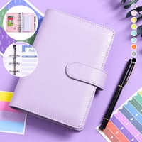 Kreatives Notizbuch mit Bindemittel