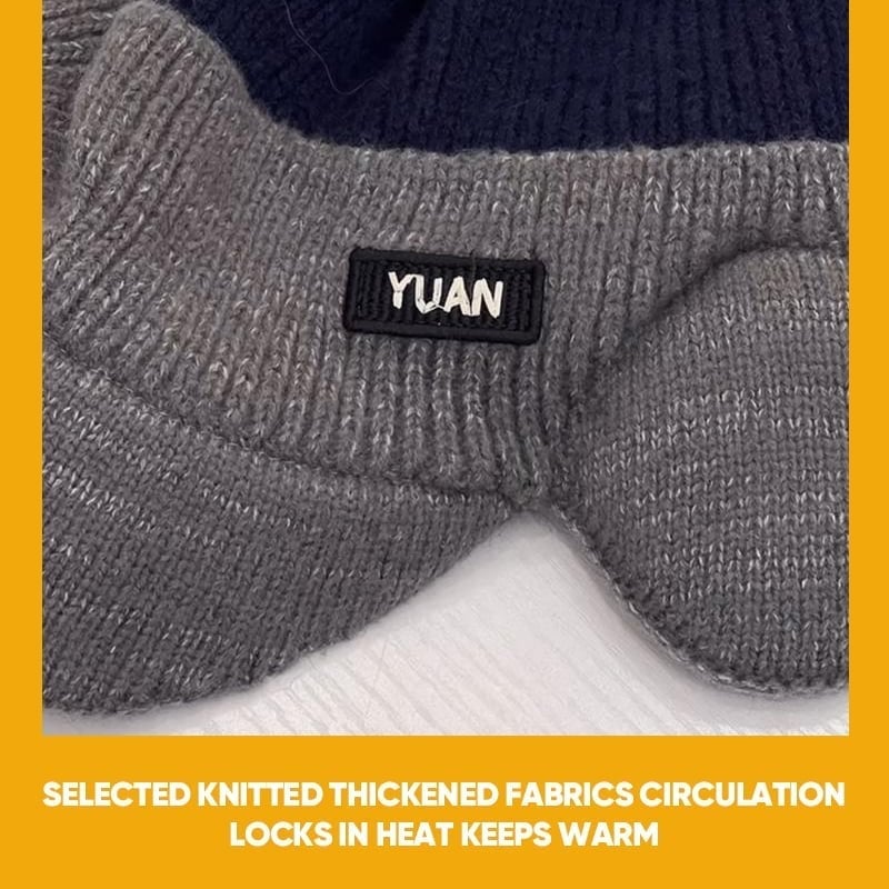 Windproof Thermal Cap with Visor