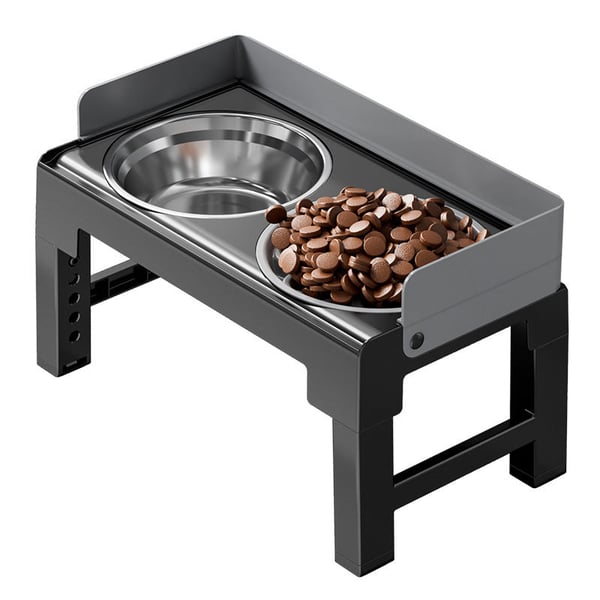 Adjustable Elevated Dog Bowl