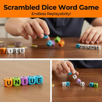 Scrambled Dice Word Game Set