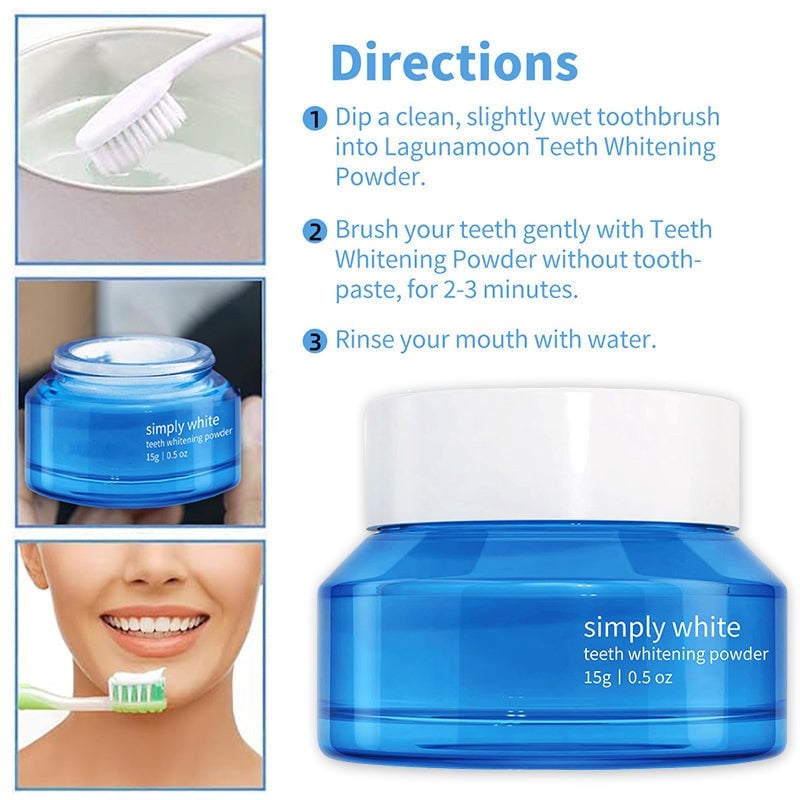 Simply White Teeth Whitening Powder