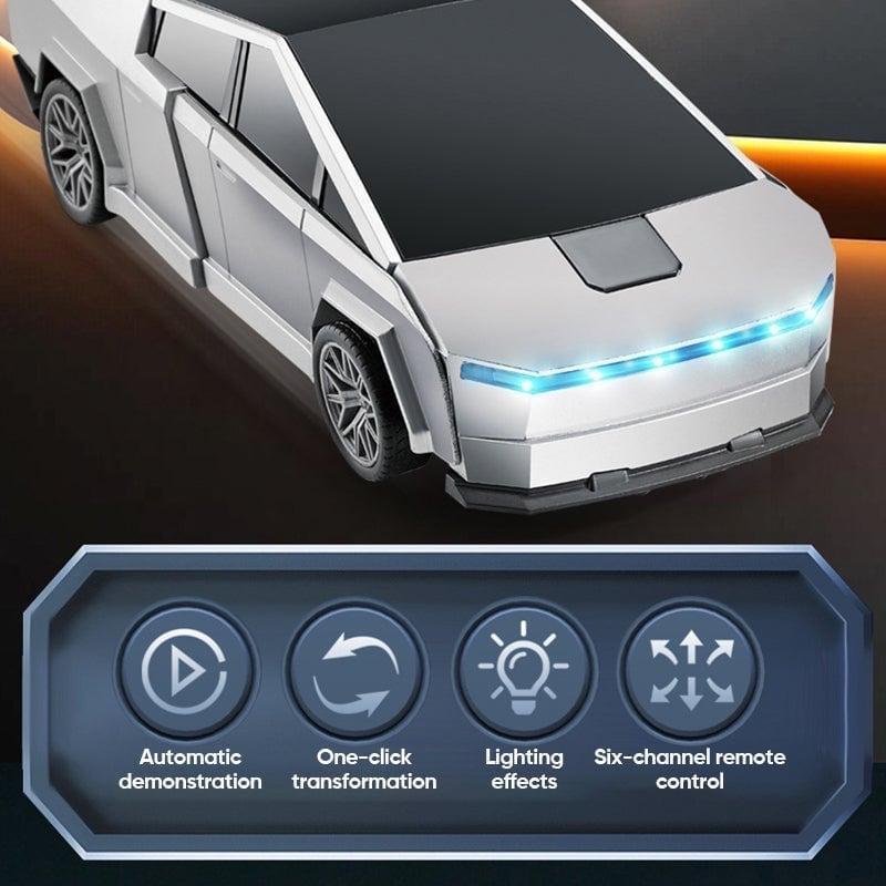 Remote Control Transforming Robot Car