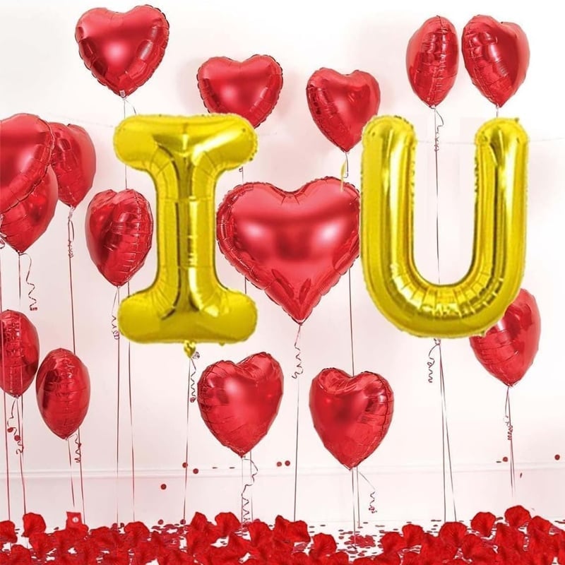 Valentinstag-Ballondekorationen