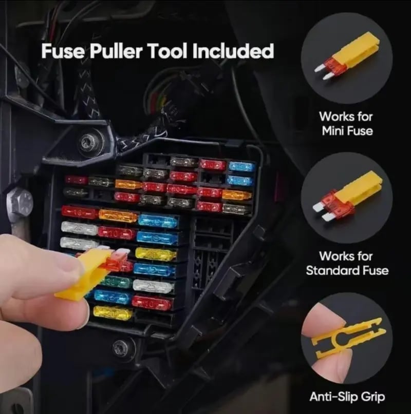 Assorted Automotive Blade Fuse Set