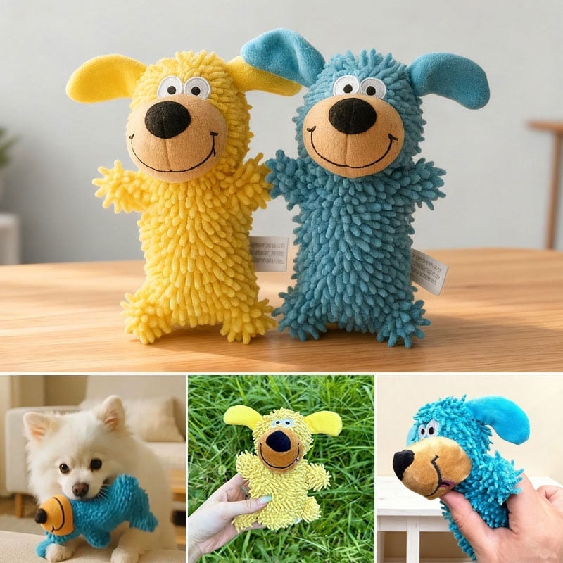 Teething Mop Dog Toy