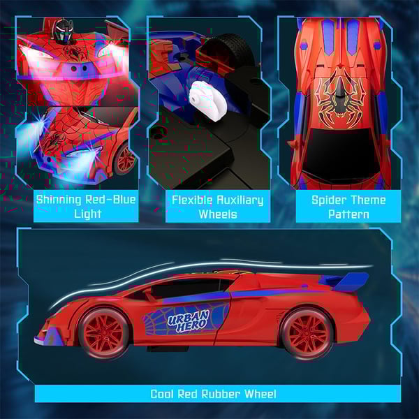 Remote Control Transforming Robot Car