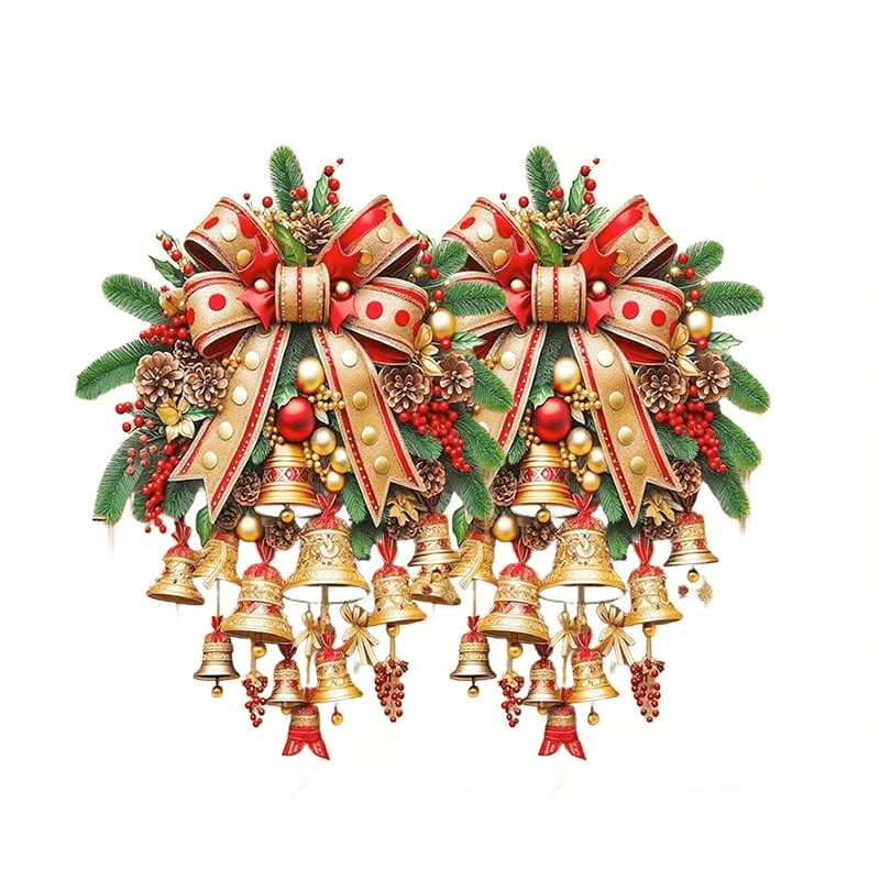Christmas Bell Door Curtain