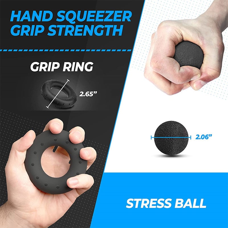 ✨ Hand Grip Strengthener Kit (5 Pack)