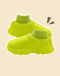 Varme vandtætte ensfarvede sneakers