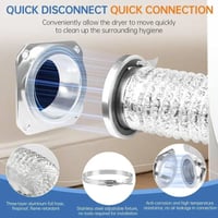 Magnetic Dryer Vent Connector Kit