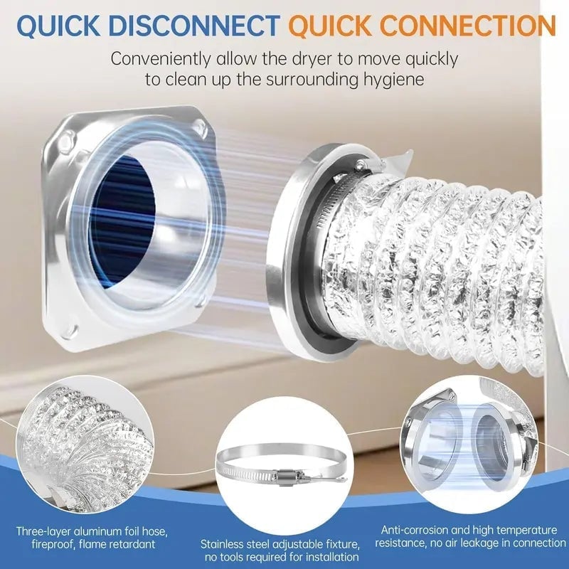 Magnetic Dryer Vent Connector Kit