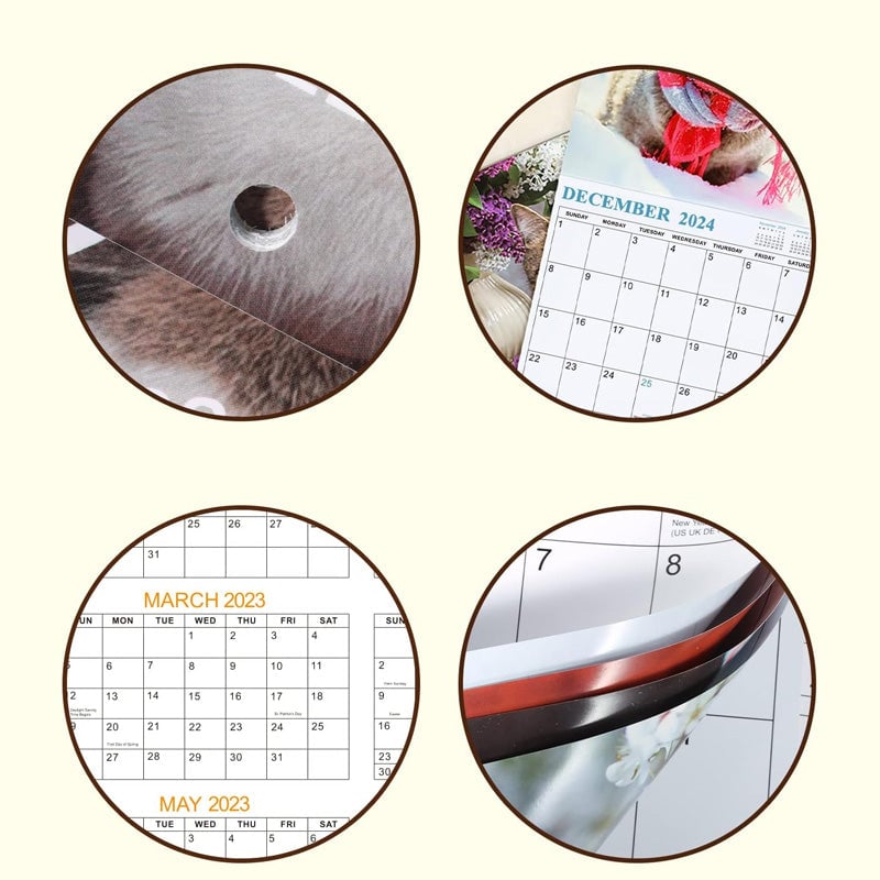 Cute Cat Wall Calendar