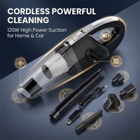 Kexon™  Cordless Handheld Wet and Dry Vacuum Cleaner