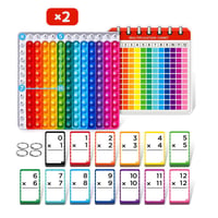 Math Flash Cards and Pop Fidget Chart