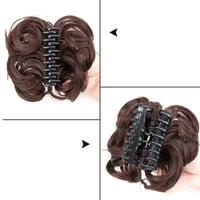 Bun Clipping Flower Bud-pruik