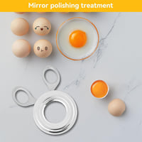 Stainless Steel Egg Topper
