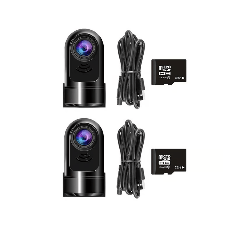 1080P HD 360° Rotating Mini ADAS Dashcam