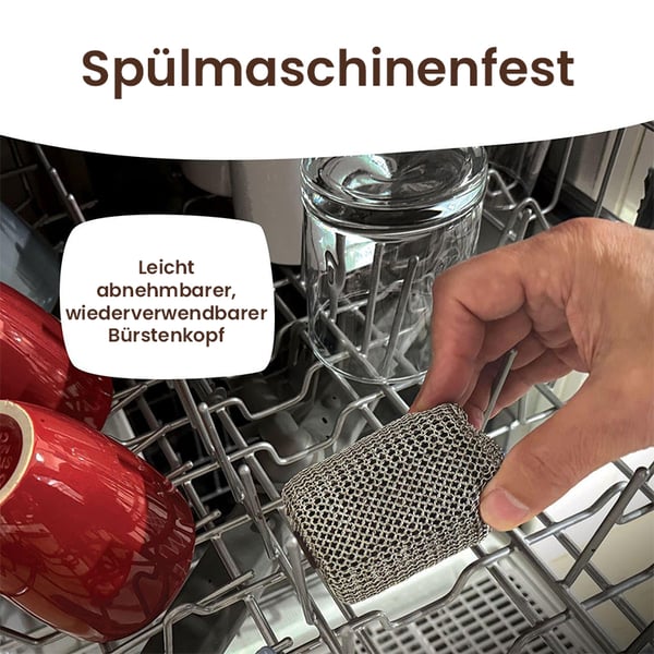 Elektrischer Grillreiniger ohne Borsten