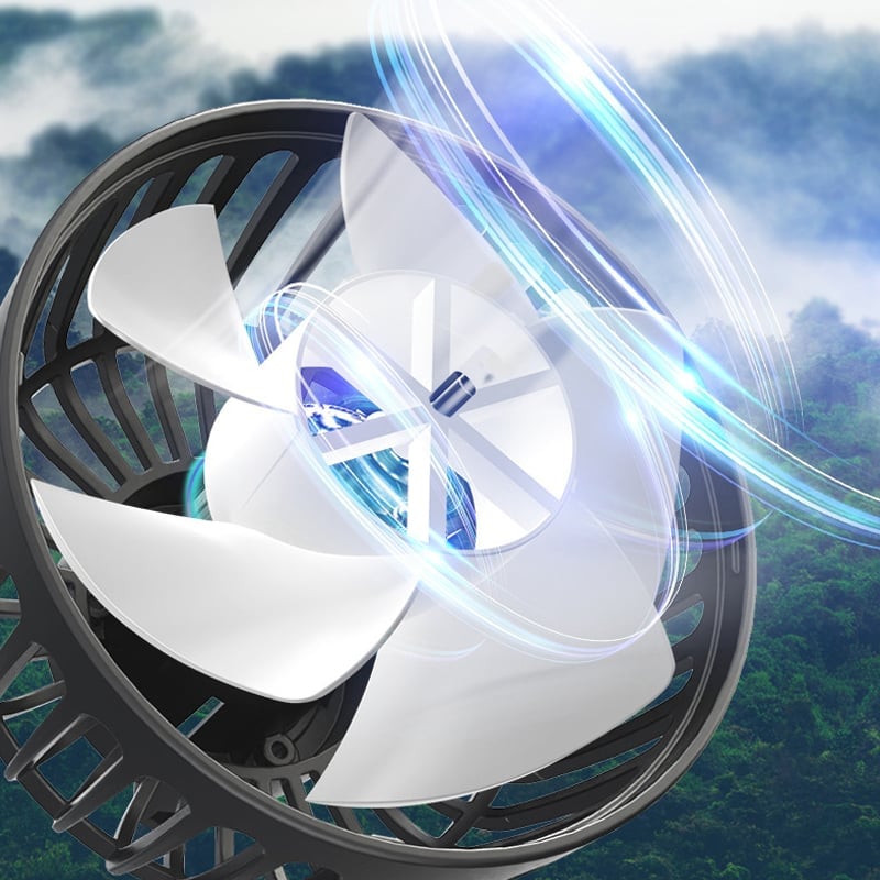 Elektrischer Doppelkopflüfter für die Rückseite des Autos