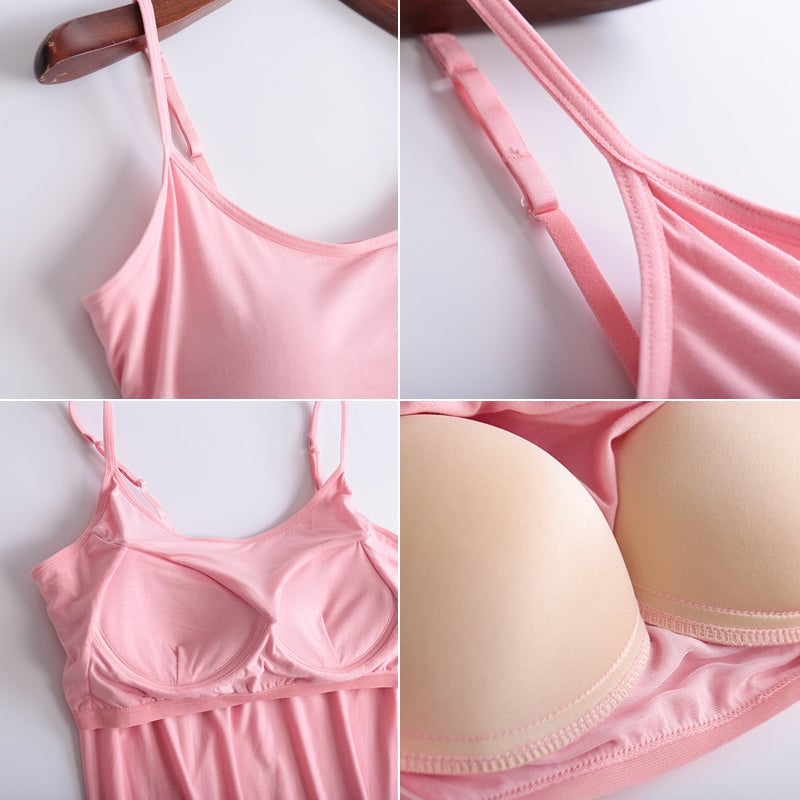 Tanktop med innebygd BH