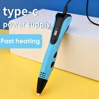 Children Educational DIY Creation 3D Drawing Printing Pen