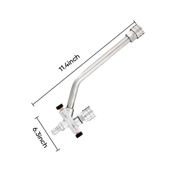 Enhance Your Car Washing Experience - SAKER® Foam Cannon Dual Connector Accessory
