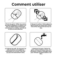 Gant d'épilation pour animaux de compagnie