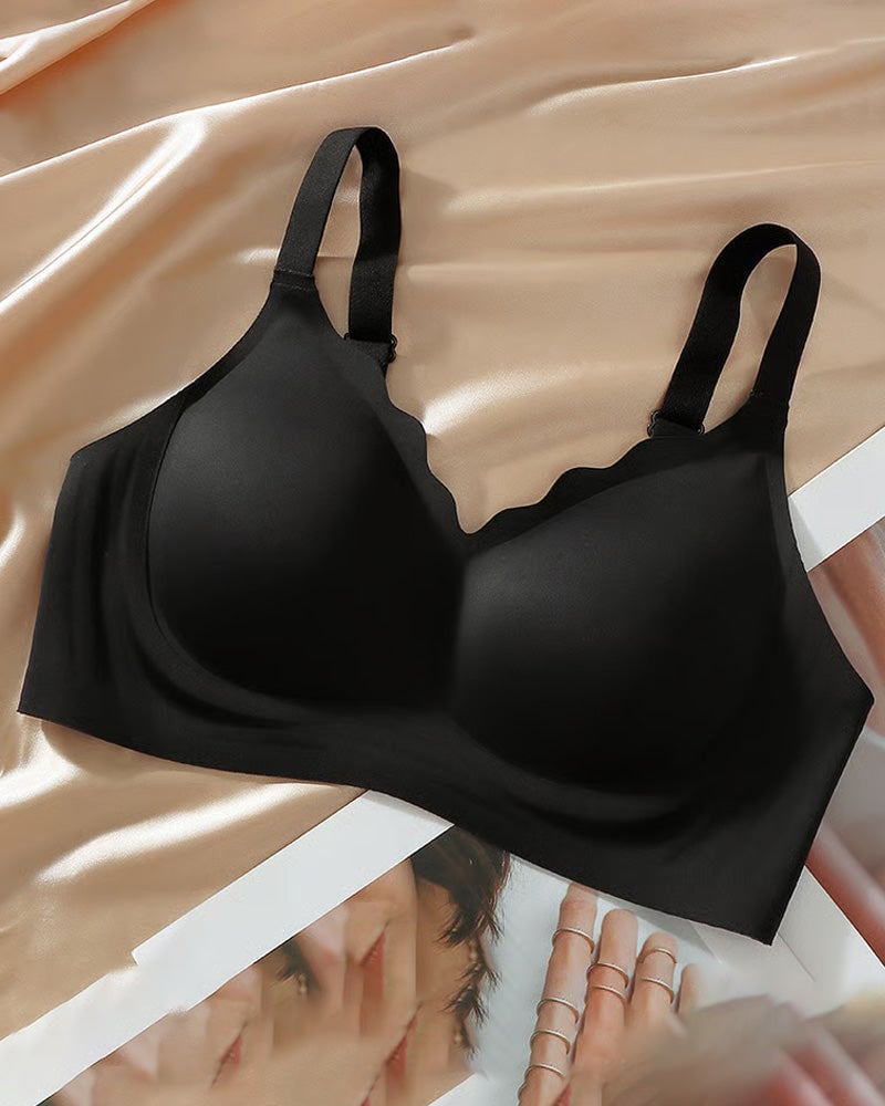 💖BH Seamless Scalloped Push-Up