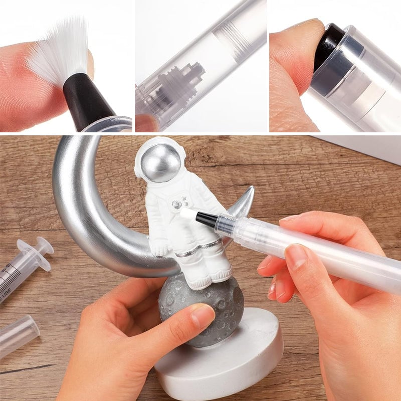 Multifunctionele invulbare touch-up verfpenseel
