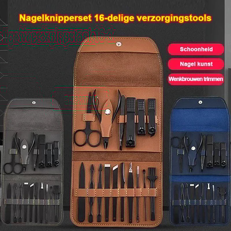 16-delige nagelknipperset
