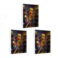 24 Pcs Advent Calendar Acrylic Figures