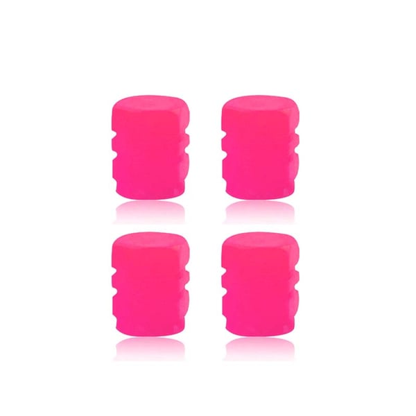 Universal Fluorescent Tire Valve Caps (4 PCS/Set)