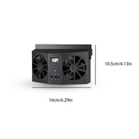 Kexon™ Solar Car Exhaust Heat Exhaust Fan