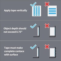 Transparent Double Sided Nano Tape