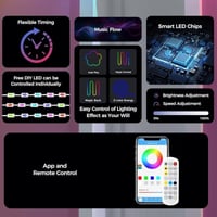 Smart RGB Outdoor Lights for Decor