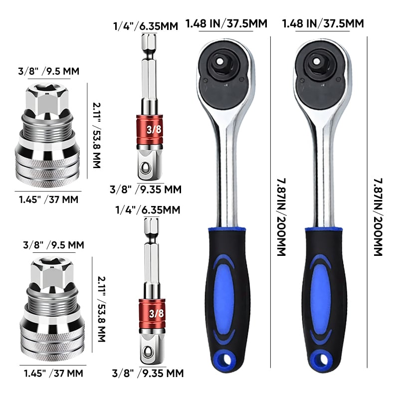 Multi-function Universal Socket Wrench Tool - Saker® Universal Maintenance Tool