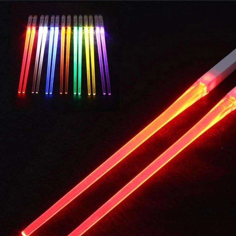 LED självlysande ätpinnar