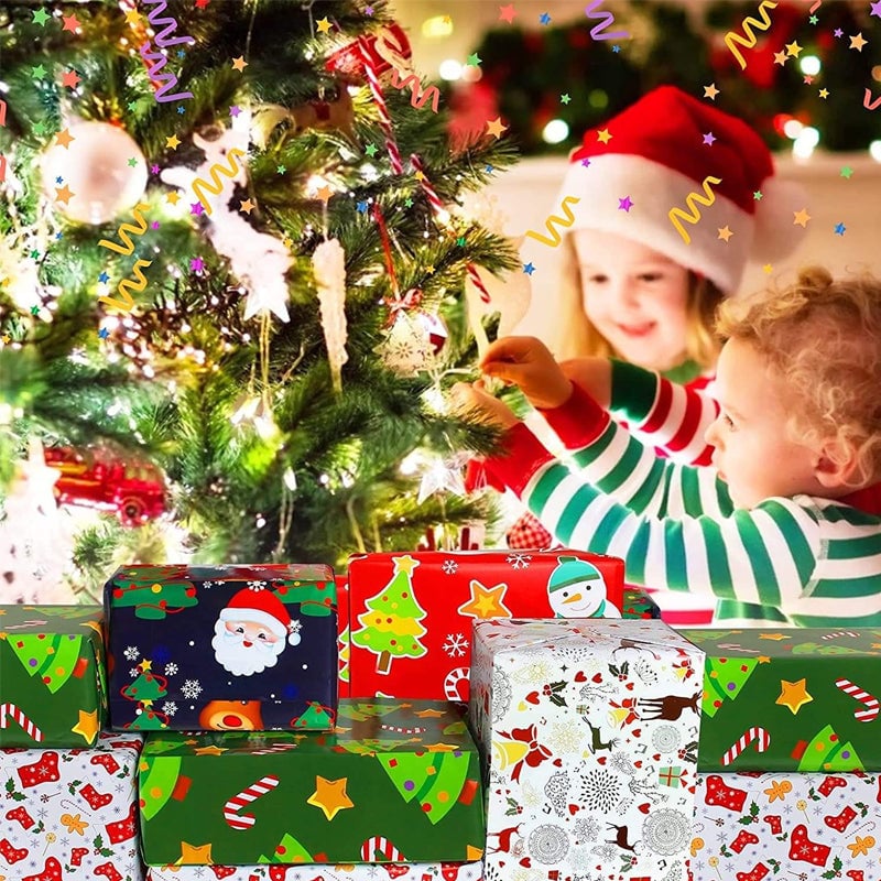 🎁Julklappspapper (5 st)