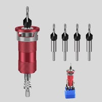 Sakerplus® Semi-Auto Depth Limit 4-Blade Countersink Drill