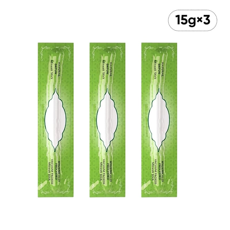 Natural Miswak Toothbrush Sticks