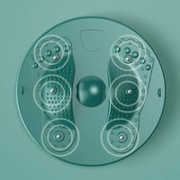 Magnetic Waist Twisting Disc with Resistance Bands