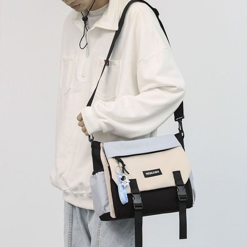 Sac à bandoulière fourre-tout multifonctionnel