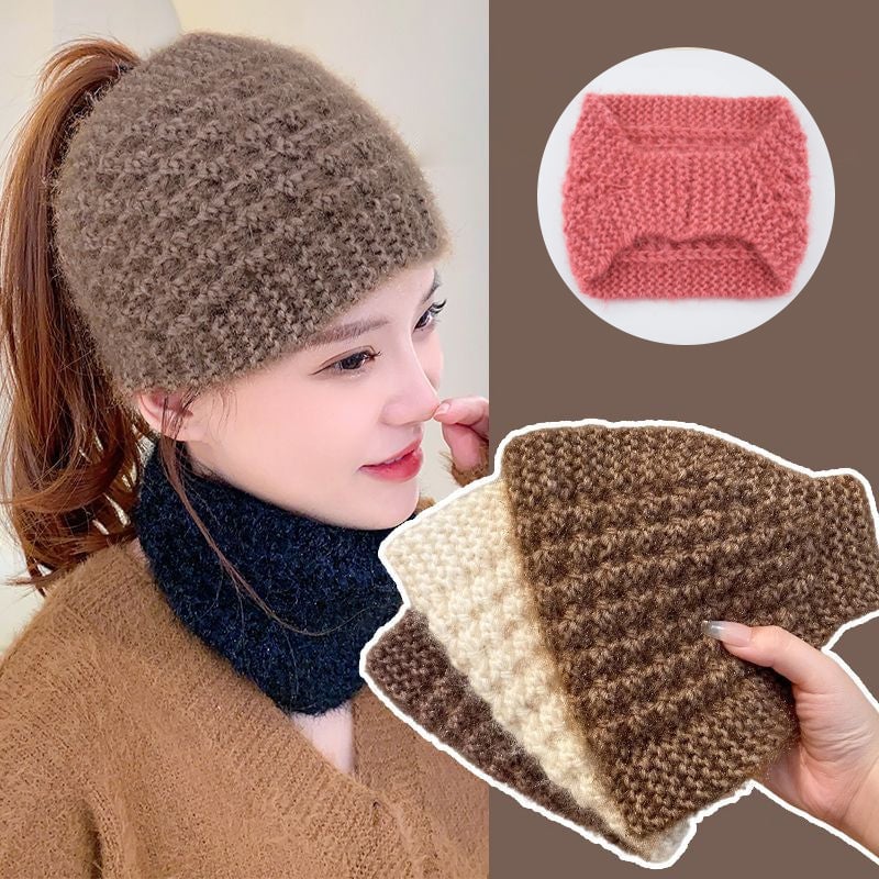 Squirrel Velvet Hairband Hood