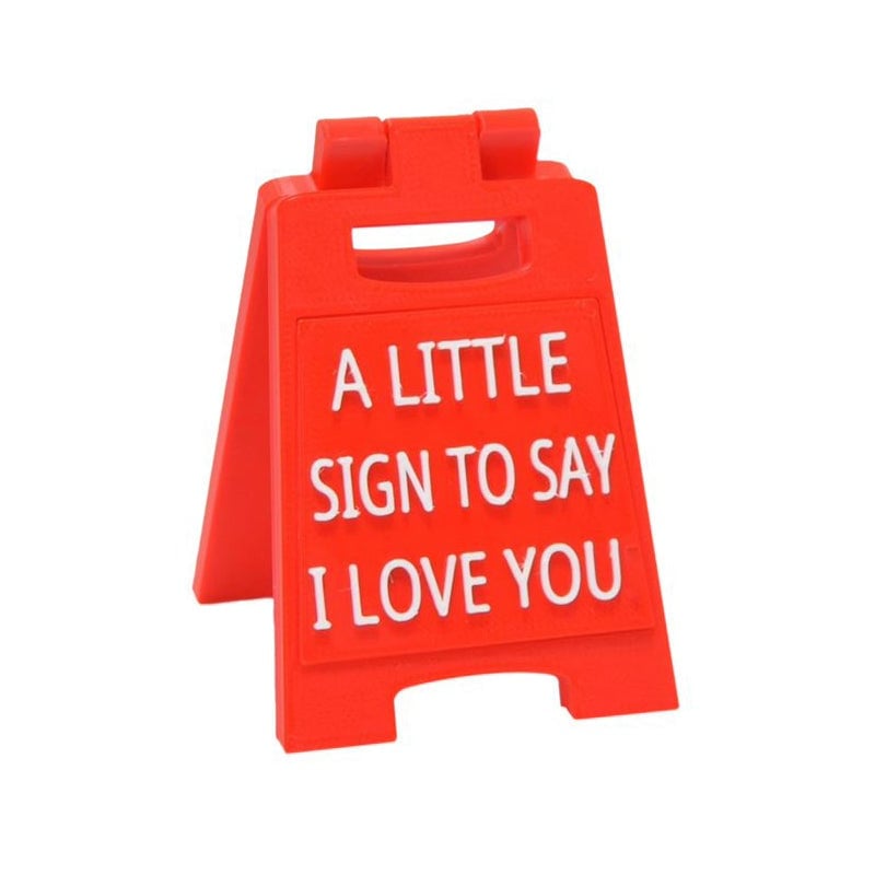 3D Mini "I Love You" Desktop Ornament